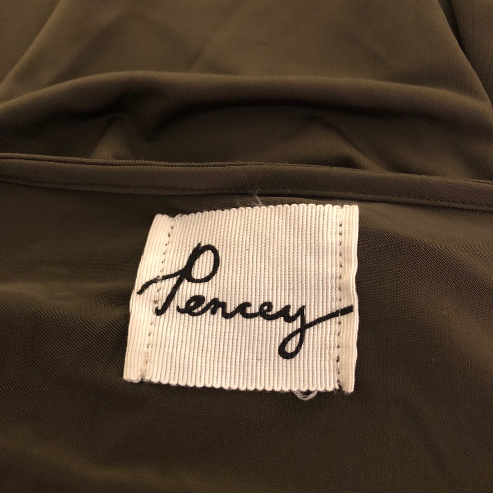 PENCEY OLIVE GREEN DRESS - Picture 4 of 7